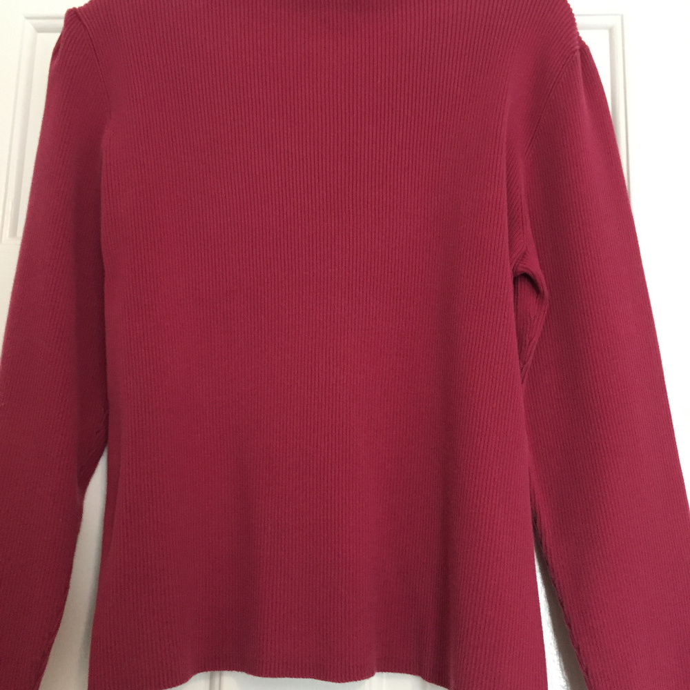 Charter Club Raspberry Sweater - Perfect Weight - Picture 5 of 6